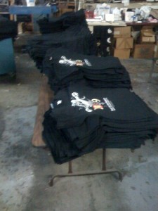 Shirt Fronts Shirts taking a break to dry their fronts and chat about shirt-like matters.